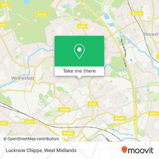 Lucknow Chippe, Lucknow Road Willenhall Willenhall WV12 4 map