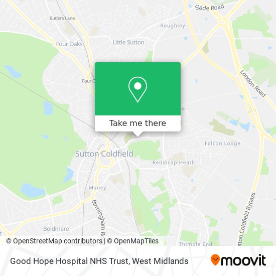 Good Hope Hospital NHS Trust map