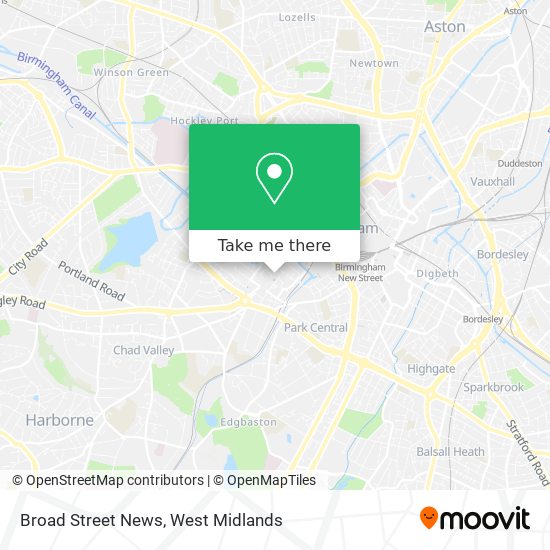 Broad Street News map