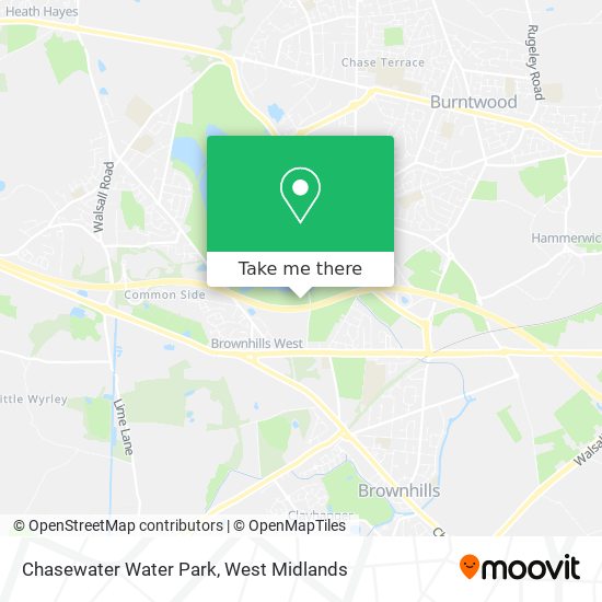 Chasewater Water Park map