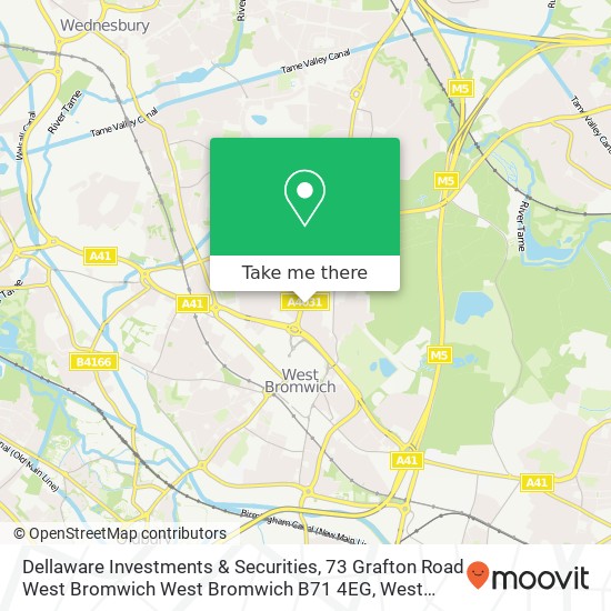 Dellaware Investments & Securities, 73 Grafton Road West Bromwich West Bromwich B71 4EG map
