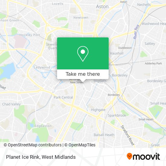 Planet Ice Rink map