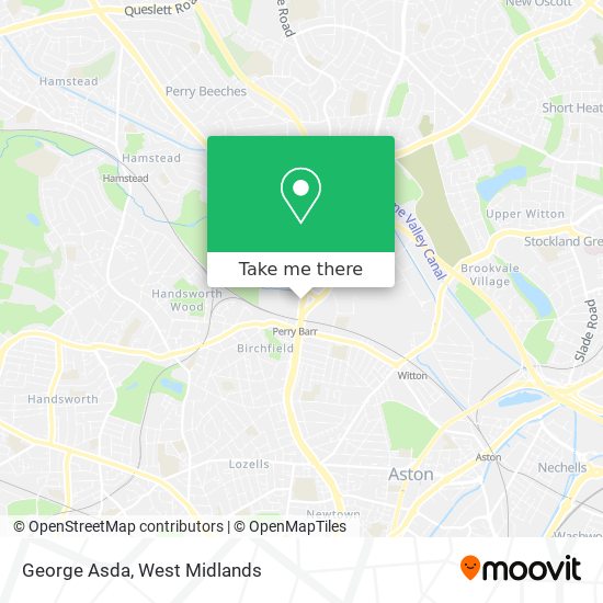 George Asda map
