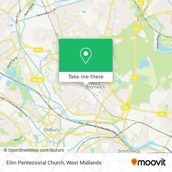 Elim Pentecostal Church map