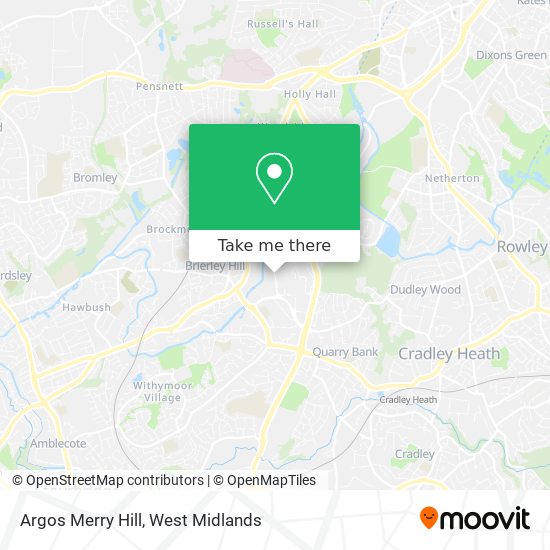 Argos Merry Hill map