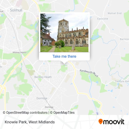 Knowle Park map