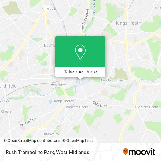 Rush Trampoline Park map