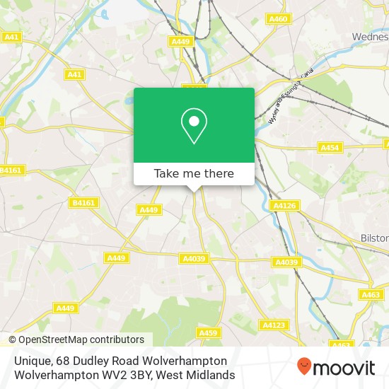 Unique, 68 Dudley Road Wolverhampton Wolverhampton WV2 3BY map