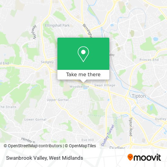 Swanbrook Valley map