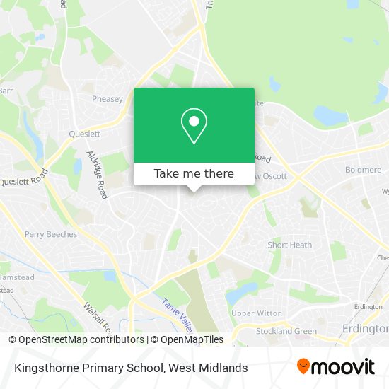 Kingsthorne Primary School map