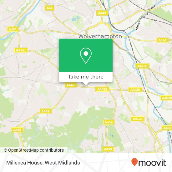 Millenea House, 10 Needwood Close Wolverhampton Wolverhampton WV2 4PP map