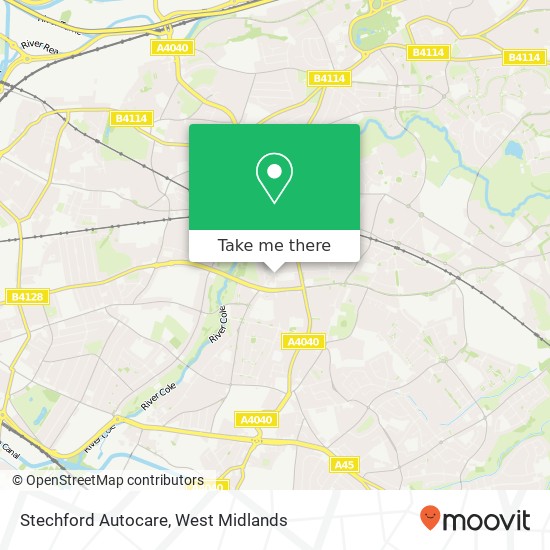 Stechford Autocare, 1 Stuarts Road Stechford Birmingham B33 8UG map