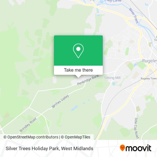 Silver Trees Holiday Park map