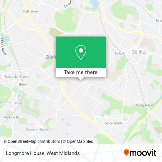 Longmore House map