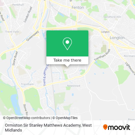 Ormiston Sir Stanley Matthews Academy map
