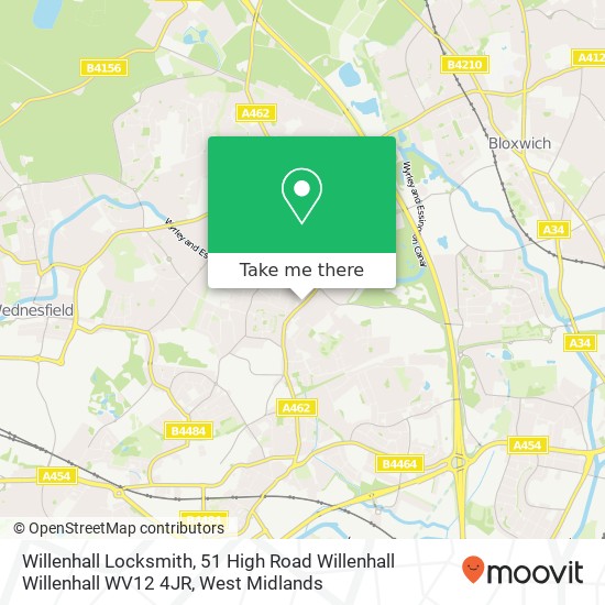 Willenhall Locksmith, 51 High Road Willenhall Willenhall WV12 4JR map