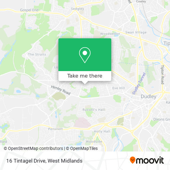 16 Tintagel Drive map