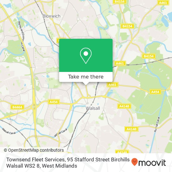 Townsend Fleet Services, 95 Stafford Street Birchills Walsall WS2 8 map