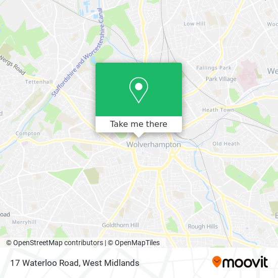 17 Waterloo Road map