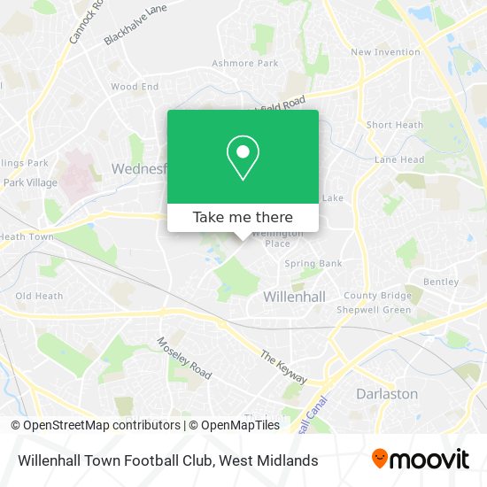 How to get to Willenhall Town Football Club in Willenhall South by bus ...