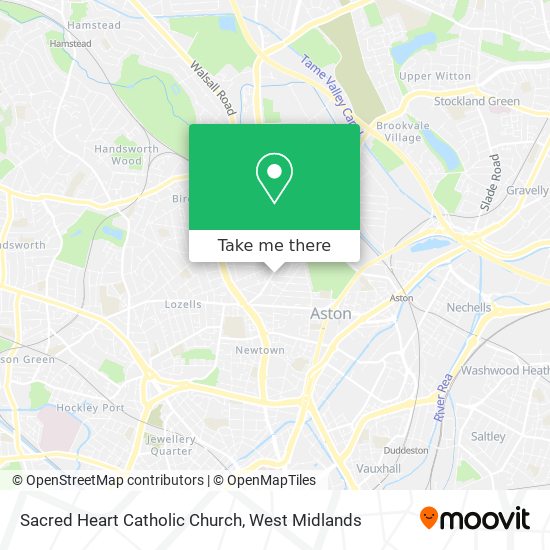 Sacred Heart Catholic Church map