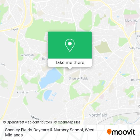 Shenley Fields Daycare & Nursery School map