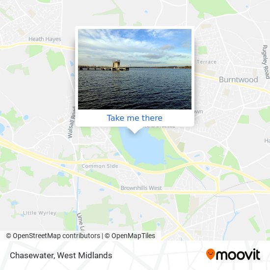 Chasewater map