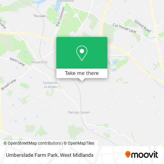 Umberslade Farm Park map