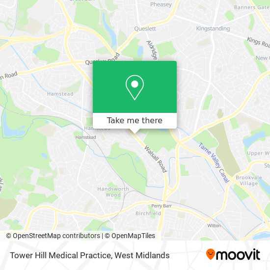 Tower Hill Medical Practice map
