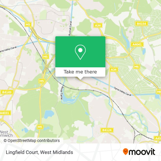 Lingfield Court map