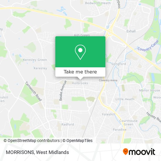 MORRISONS map