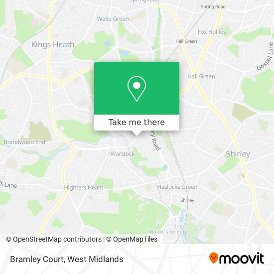 Bramley Court map