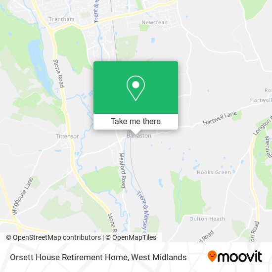 Orsett House Retirement Home map