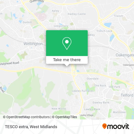 TESCO extra map