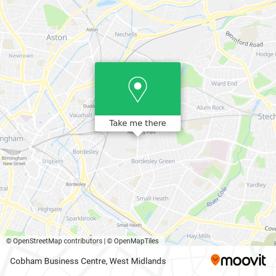 Cobham Business Centre map