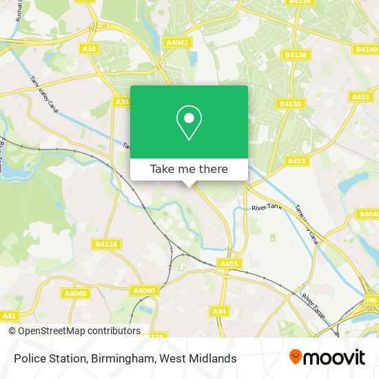 Police Station, Birmingham map