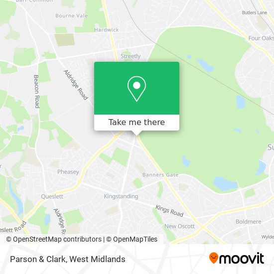 Parson & Clark map