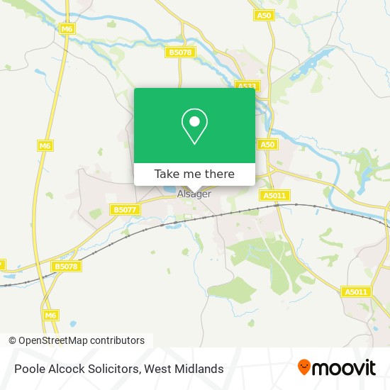 Poole Alcock Solicitors map