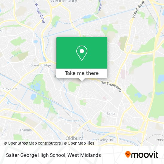 Salter George High School map