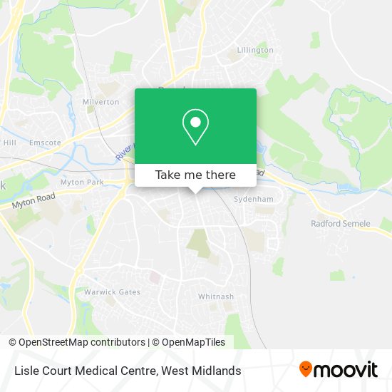 Lisle Court Medical Centre map