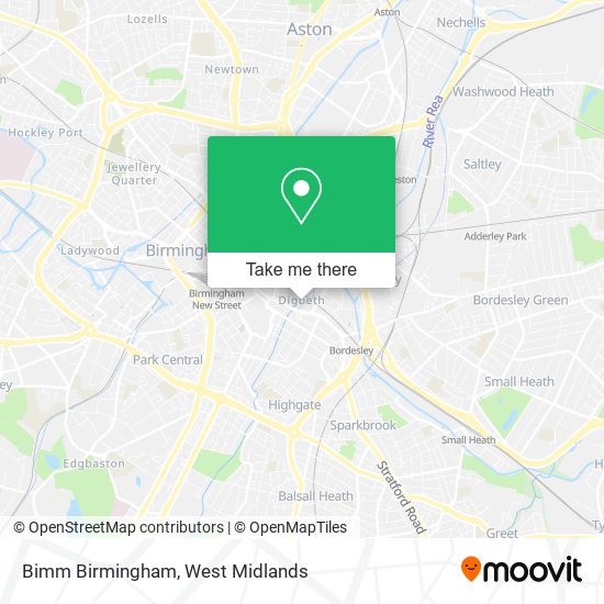 Bimm Birmingham map