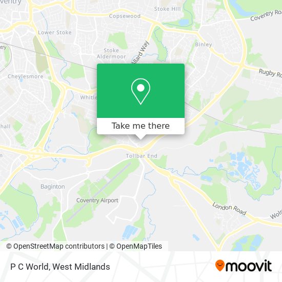 P C World map