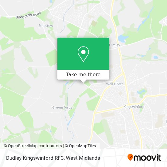 Dudley Kingswinford RFC map