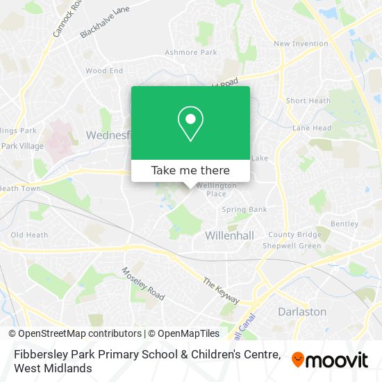 Fibbersley Park Primary School & Children's Centre map