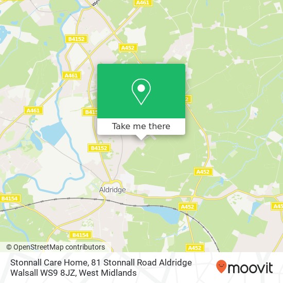 Stonnall Care Home, 81 Stonnall Road Aldridge Walsall WS9 8JZ map