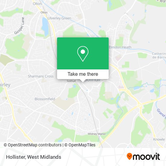 Hollister map
