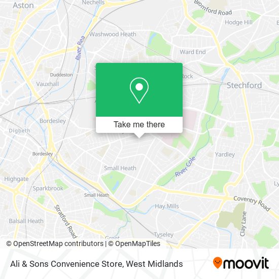 Ali & Sons Convenience Store map
