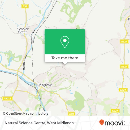 Natural Science Centre map