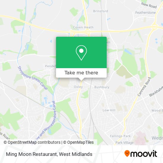 Ming Moon Restaurant map