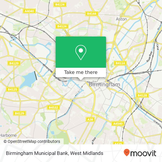 Birmingham Municipal Bank map